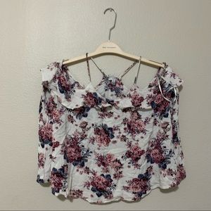 Cold shoulder top